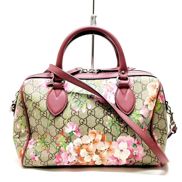 Gucci Hand Bag Brown PVC 750-060225 - Picture 1 of 13